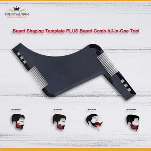 Beard Shaping Template - All in One Tool