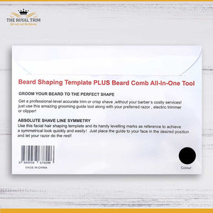 Beard Shaping Template - All in One Tool